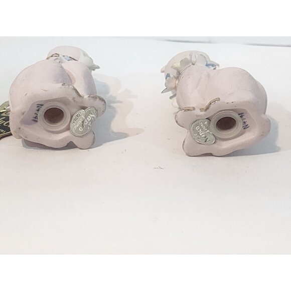 VINTAGE Napco Holy Cow Pink Salt & Pepper Shakers H Newhauser - JAPAN - Picture 10 of 11